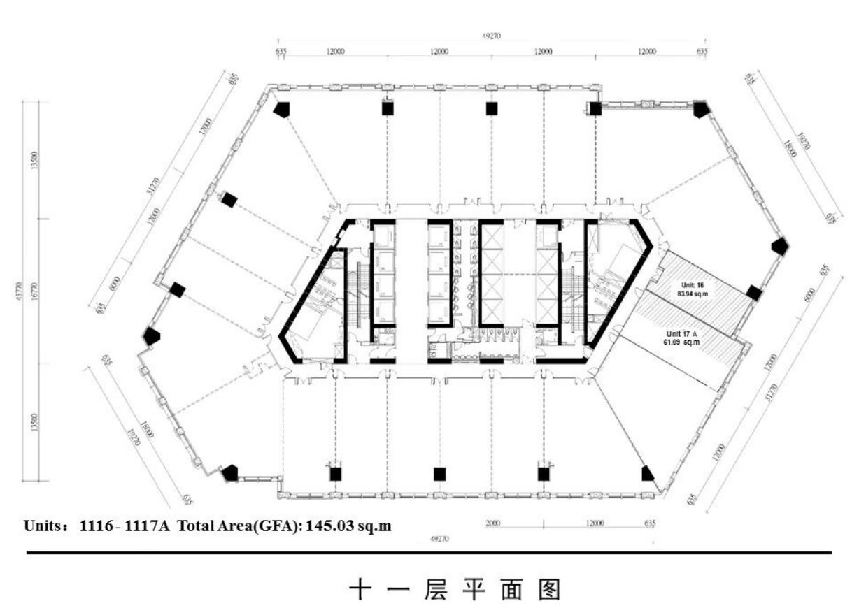 无限极大厦楼层平面图